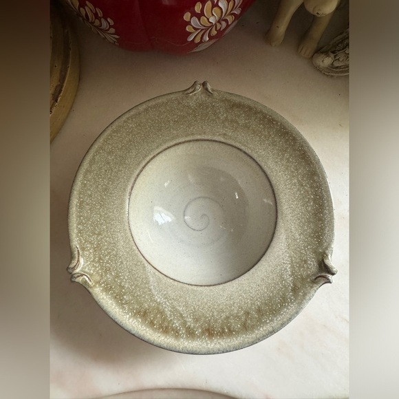 Stoneware Candleholder/Trinket/Candy Bowl - Picture 1 of 3